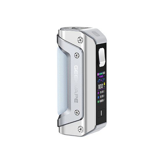 GeekVape Aegis Solo 3 Mod Beyaz Gümüş, Dayanıklı Pod Mod Cihaz