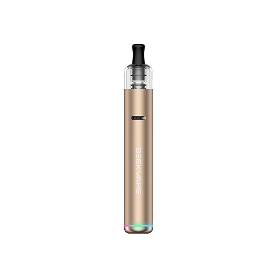 GeekVape Wenax S3 Evo Pod Mod Altın rengi, kompakt elektronik sigara