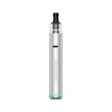 GeekVape Wenax S3 Evo Pod Mod gümüş renkli, şık elektronik sigara.