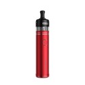 Voopoo Doric 60 Pro Pod Mod kırmızı renkli, şık, silindirik tasarımı.