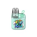 Uwell Caliburn G3 Lite Pod Mod Mint Yeşil Graffiti Baskılı