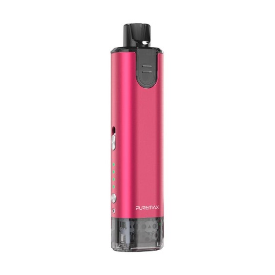 SX Mini PureMax Pod Mod pembe renkli, şık ve kompakt elektronik sigara cihazı.