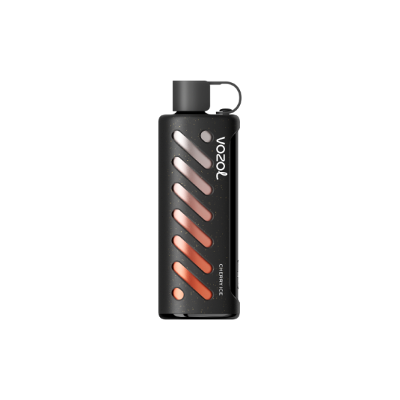 Vozol Gear Shisha 25000 Kullan At Siyah Cherry Ice Tek Kullanımlık