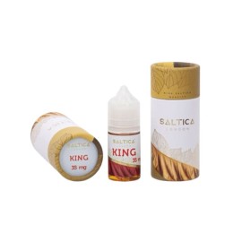 Saltica King Salt Likit 35mg karton kutu ve şişe seti