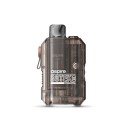 Aspire Gotek X Pod Mod, şeffaf gövde, elektronik devre tasarımı, koyu gri