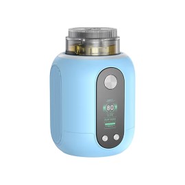 Aspire Proteus Mini E Hookah mavi, dijital ekranlı kompakt elektronik nargile.