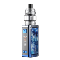 Aspire Rover Plus Pod Mod, mavi desenli, ayarlanabilir watt elektronik sigara.