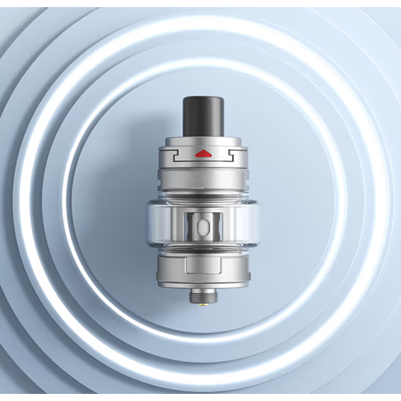 Aspire Boxxer Pod Mod Atomizer Tankı, Gümüş Renk, Metal ve Cam Detaylı