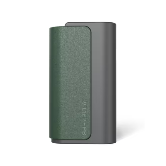 Aspire Vilter Power Bank yeşil kapaklı, kompakt ve şık tasarım.