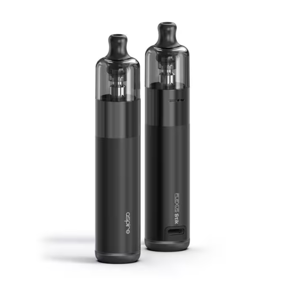 Aspire Flexus Stik Pod Mod, Siyah, Kompakt Elektronik Sigara