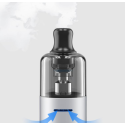 Aspire Flexus Stik Pod Mod gümüş renkli, hava akışlı üstten dolumlu kartuş detayı.