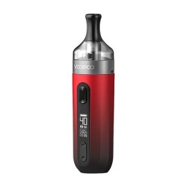 Voopoo Kit V Suit Pod Mod kırmızı siyah, dijital ekranlı, kompakt elektronik sigara