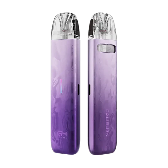 Uwell Caliburn G4 Mini mor pod mod elektronik sigara cihazı ön/arka görünüm