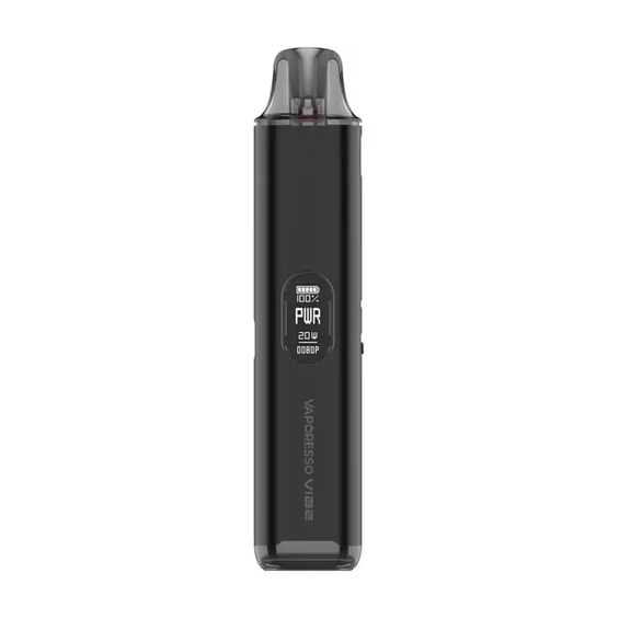 Vaporesso Vibe Pod Mod Siyah, 20W Ekranlı Elektronik Sigara