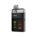 Vaporesso Eco Nano Pro Pod Mod siyah, UFO grafikli, kompakt elektronik sigara.