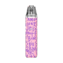 OXVA Xlim Go Pod Mod pembe graffiti desenli elektronik sigara