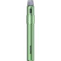 Uwell Caliburn Whirl F Pod Mod yeşil, altıgen dokulu kompakt elektronik sigara.