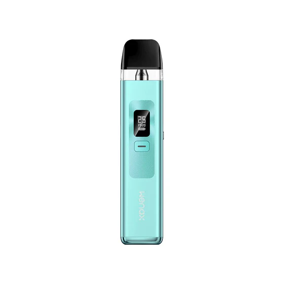 GeekVape Wenax Q Pod Mod Mint Yeşil, küçük ekranlı elektronik sigara