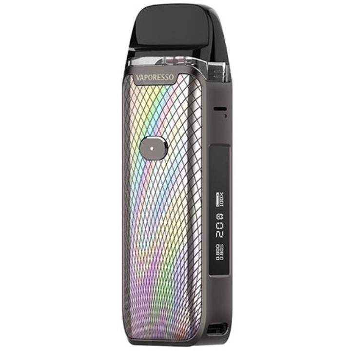 Vaporesso Luxe PM40 Pod Mod Rainbow Grid, şarj göstergeli elektronik sigara.