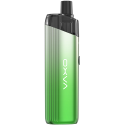 OXVA Origin SE Pod Mod yeşil renk, şık ve çizgili tasarımlı elektronik sigara.