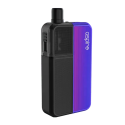Aspire Flexus Blok Pod Mod, Siyah/Mor renkli, kompakt elektronik sigara.