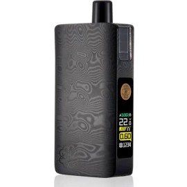 DotMod DotPod Max Pod Mod Siyah Damaskus Desenli, Dijital Ekranlı
