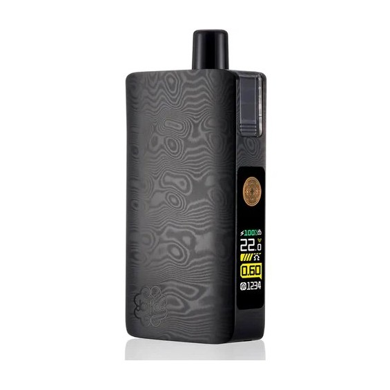 DotMod DotPod Max Pod Mod Siyah Damaskus Desenli, Dijital Ekranlı