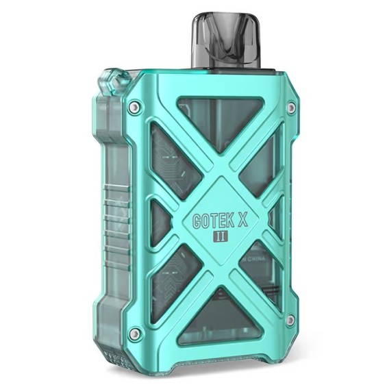 Aspire Gotek X II Pod Mod Turkuaz Şeffaf Görünüm