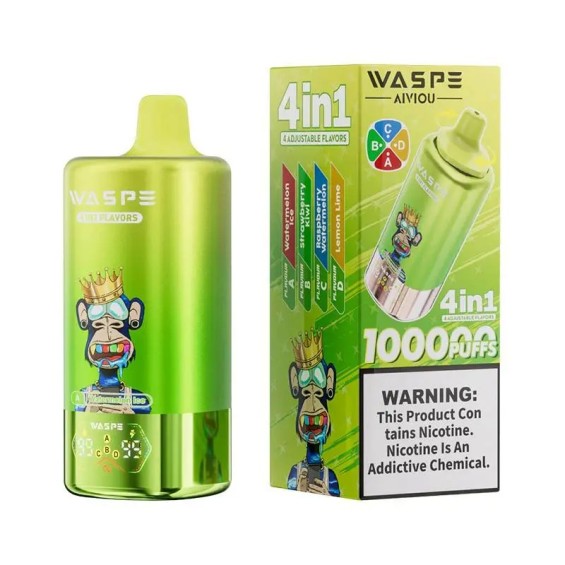 Waspe 4in1 Flavors 100K Kullan At | Waspe Waspe Çekim Sayısı: