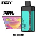 Fizzy Luxury 15000 Puffs Pink Lemonade tek kullanımlık elektronik sigara