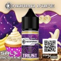 Dharma Trust Salt Likit Muzlu Krema Temalı Mor Şişe Salt Nicotine 35mg 50mg