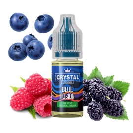 Crystal V2 Blue Fusion Salt Likit: Yaban Mersini, Ahududu ve Böğürtlen Aromalı