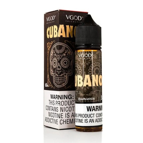 Vgod Cubano Rich Creamy Cigar E Likit 60ml Nikotinli
