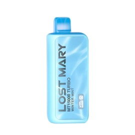 Lost Mary MT15000 Turbo Kullan At, Mavi, Winter Mint