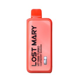 Lost Mary MT15000 Turbo Kullan At Kırmızı Raspberry Banana Tek Kullanımlık