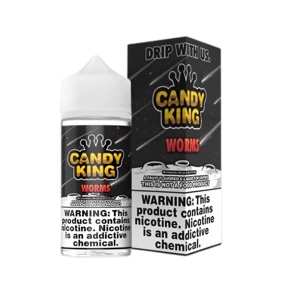 Candy King Worms E Likit - Şeker Aromalı Nikotinli Likit Şişesi