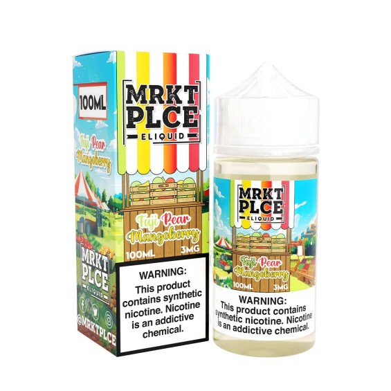 Mrkt Plce Fuji Pear Mangoberry 100ML E Likit (3MG) Nikotinli
