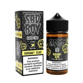 Sadboy Coconut Cake E-Likit 100ML Şişe ve Kutusu