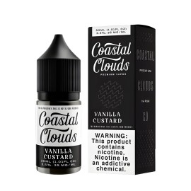 Coastal Clouds Vanilla Custard Salt Likit | Coastal Clouds