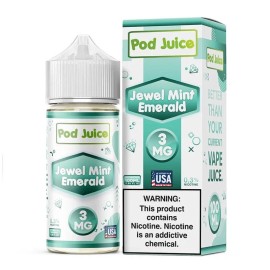 Pod Juice Jewel Mint Emerald E Likit 100ml 3mg Nikotinli