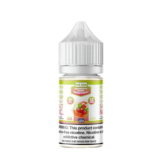 Pod Juice Strawberry Apple Watermelon Salt Likit | Pod Juice