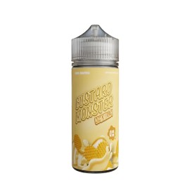 Custard Monster Vanilla E Likit 0mg, kremalı vanilya aromalı likit şişesi.