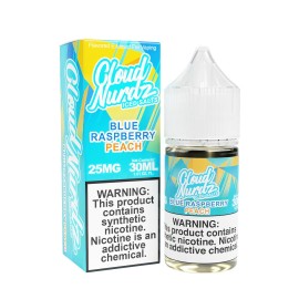 Cloud Nurdz Blue Raspberry Peach Iced Salt Likit | Cloud Nurdz