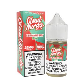 Cloud Nurdz Strawberry Kiwi Iced Salt Likit 25MG 30ML E-Likit