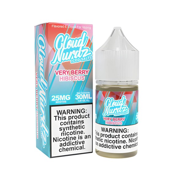 Cloud Nurdz Very Berry Hibiscus Iced Salt Likit | Cloud Nurdz
