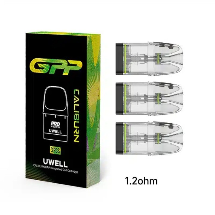 Uwell Caliburn GPP Kartuş | Uwell Uwell Likit Kapasitesi: 3,0