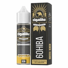 Cigalike Gohiba E Likit 60 ml Şişe ve Kutusu, Sigara Aromalı E-Likit