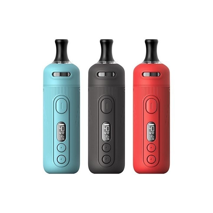 Voopoo Seal Pod Mod Mavi, Siyah ve Kırmızı renkli, dijital ekranlı elektronik sigara modelleri.