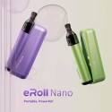 Joyetech eRoll Nano Pod Mod mor ve yeşil renkli, taşınabilir elektronik sigara.