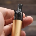 Joyetech eRoll Nano Pod Mod altın rengi, dolum kapağı açık detay.